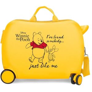 Disney Winnie The Pooh Children's Suitcase Ochre 50 x 39 x 20 cm Rigid ABS Side Combination Closure 78L 1.8 kg 4 Wheels Hand Luggage, Lemon Tree, Children's Suitcase Disney Winnie The Pooh Children's Suitcase Ochre 50 x 39 x 20 cm Rigid ABS Side Combination Closure 78L 1.8 kg 4 Wheels Hand Luggage, Lemon Tree, Children's Suitcase