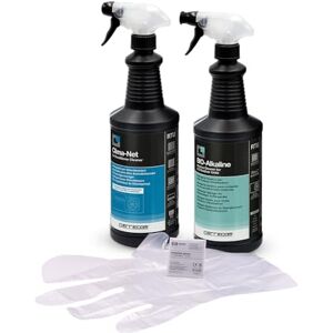 ERRECOM Cleaning Kit for Air Conditioners, includes 1 L bottle of Clima-Net, A/C Filter and Evaporator Cleaner, 1 L bottle of BIO-Alkaline, Alkaline Cleaner with Biodegradable Surfactants, Gloves ERRECOM Cleaning Kit for Air Conditioners, includes 1 L bottle of Clima-Net, A/C Filter and Evaporator Cleaner, 1 L bottle of BIO-Alkaline, Alkaline Cleaner with Biodegradable Surfactants, Gloves