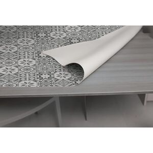 GEMITEX Printed Table Protector Made in Italy Anti-Slip, Shockproof, Double-Sided Majolica 1412, 140 x 140 cm, Furnishes and Protects Your Table from Shocks, Scratches and Liquids GEMITEX Printed Table Protector Made in Italy Anti-Slip, Shockproof, Double-Sided Majolica 1412, 140 x 140 cm, Furnishes and Protects Your Table from Shocks, Scratches and Liquids