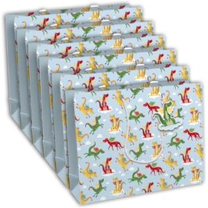 Eurowrap Clairefontaine 32475-6Cpack Excellia Gift Bags Shopping Format 37.5 x 11.5 x 27.5 cm 210 g with Dragons Motif Gift Packaging Ideal for: Board Games and Puzzles Eurowrap Clairefontaine 32475-6Cpack Excellia Gift Bags Shopping Format 37.5 x 11.5 x 27.5 cm 210 g with Dragons Motif Gift Packaging Ideal for: Board Games and Puzzles