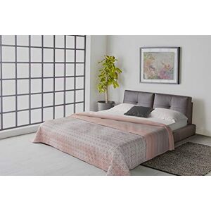 Italian Bed Linen “ Athena” Summer Quilt, Dakar rosa, Double Italian Bed Linen “ Athena” Summer Quilt, Dakar rosa, Double