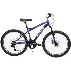 Huffy Extent Junior 24" Mountain Bike 8-12 Years Midnight Purple 18 Speed MTB, 116 Huffy Extent Junior 24" Mountain Bike 8-12 Years Midnight Purple 18 Speed MTB, 116