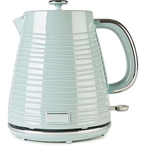 HADEN Devon Green Kettle 1.7L Capacity, BPA-Free Auto-shutoff & Boil-Dry Protection Cordless Design 3000W Fast Boil Kettle Removable Filter HADEN Devon Green Kettle 1.7L Capacity, BPA-Free Auto-shutoff & Boil-Dry Protection Cordless Design 3000W Fast Boil Kettle Removable Filter