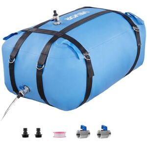 VEVOR Water Storage Bladder, 35 Gallon Large Capacity TPU Soft Water Bag, Portable & Collapsible Water Storage Containers, Leakproof & Wear-Resistant RV Waters Tank for Camping Irrigation Outdoor Use VEVOR Water Storage Bladder, 35 Gallon Large Capacity TPU Soft Water Bag, Portable & Collapsible Water Storage Containers, Leakproof & Wear-Resistant RV Waters Tank for Camping Irrigation Outdoor Use