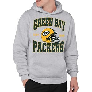 Junk Food Unisex's Team Helmet Adult Fleece Hoodie Hooded Sweatshirt, Green Bay Packers-Athletic Heather, L Junk Food Unisex's Team Helmet Adult Fleece Hoodie Hooded Sweatshirt, Green Bay Packers-Athletic Heather, L