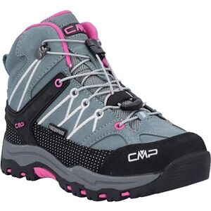CMP Kids Rigel MID Trekking Shoes WP, Mineral Green-Purple Fluo, 7 UK CMP Kids Rigel MID Trekking Shoes WP, Mineral Green-Purple Fluo, 7 UK