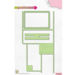 Nellie's Choice Cutting Die, Gift, 20 x 9.7 cm, Card Making Supplies, Metal Dies for Scrapbooking, DIY and Paper Crafts, Green Nellie's Choice Cutting Die, Gift, 20 x 9.7 cm, Card Making Supplies, Metal Dies for Scrapbooking, DIY and Paper Crafts, Green