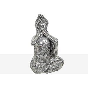 AlexandreHouse Buddha Sentos Resin Plateado Figure AlexandreHouse Buddha Sentos Resin Plateado Figure