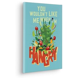 Komar Canvas Picture Marvel Hangry Size 30 x 40 cm Children's Room Picture, Wall Picture, Children's Room Komar Canvas Picture Marvel Hangry Size 30 x 40 cm Children's Room Picture, Wall Picture, Children's Room