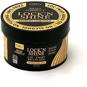 EBIN NEW YORK Braid Formula Lock N Shine Extreme Firm Hold Gel 236 ml EBIN NEW YORK Braid Formula Lock N Shine Extreme Firm Hold Gel 236 ml