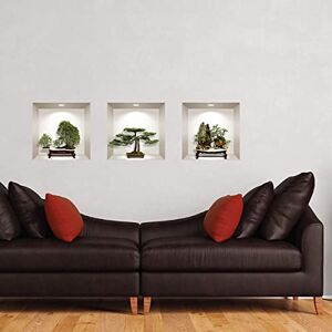 Ambiance Sticker 3D Adhesive Stickers 3D Bonsai Effect Wall Stickers in Nest Adult Bedroom Wall Stickers 3D Wall Stickers Living Room Decoration Wall Stickers 30 x 90 cm Ambiance Sticker 3D Adhesive Stickers 3D Bonsai Effect Wall Stickers in Nest Adult Bedroom Wall Stickers 3D Wall Stickers Living Room Decoration Wall Stickers 30 x 90 cm