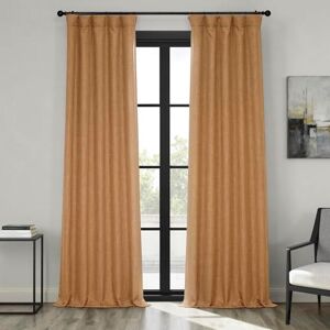 HPD Half Price Drapes Faux Linen Textured Room Darkening Curtains for Bedroom 96 Inches Long (1 Panel), 50W X 96L Curtains for Living Room Home Decor, Butterscotch HPD Half Price Drapes Faux Linen Textured Room Darkening Curtains for Bedroom 96 Inches Long (1 Panel), 50W X 96L Curtains for Living Room Home Decor, Butterscotch