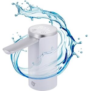 NK Water Dispenser with LED Display Automatic, 4 Dispensing Volumes 200/600/800 ml/Continuous, 1200 mAh, Touch Control, 1.5L, 5.7L, 10L, 11.3L, 15L, 18.9L Bottles & Carafes Colour White NK Water Dispenser with LED Display Automatic, 4 Dispensing Volumes 200/600/800 ml/Continuous, 1200 mAh, Touch Control, 1.5L, 5.7L, 10L, 11.3L, 15L, 18.9L Bottles & Carafes Colour White