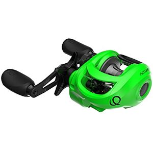 Quantum Accurist Baitcast Fishing Reel, Size 100 Reel, Right-Hand Retrieve, Oversized Non-Slip Handle Knobs and Continuous Anti-Reverse Clutch, One-Piece Aluminum Frame, 7.0:1 Gear Ratio, Green Quantum Accurist Baitcast Fishing Reel, Size 100 Reel, Right-Hand Retrieve, Oversized Non-Slip Handle Knobs and Continuous Anti-Reverse Clutch, One-Piece Aluminum Frame, 7.0:1 Gear Ratio, Green