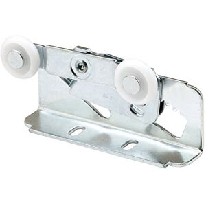 PRiME N 6531 Door, Top Mount (2-Pack) Twin Pocket Assembly, Dia X 1/4 in W, 2 Roller, Plastic, Mill, 7/8 PRiME N 6531 Door, Top Mount (2-Pack) Twin Pocket Assembly, Dia X 1/4 in W, 2 Roller, Plastic, Mill, 7/8