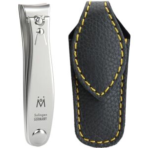 GERmanikure 6cm Large Nail Clippers FINOX Surgical Stainless Steel Large Toe Nail Cutter German Nails Trimmer in Leather Solingen GERmanikure 6cm Large Nail Clippers FINOX Surgical Stainless Steel Large Toe Nail Cutter German Nails Trimmer in Leather Solingen