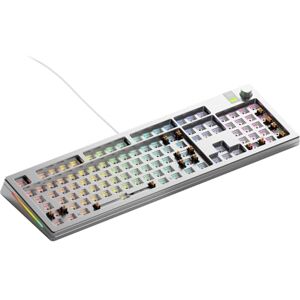 Glorious PC Gaming Race Glorious Gaming GMMK 3 PRO Barebones: keyboard with knob, personalized aluminum case, gasket system, keyboard 100% hot swap, sound absorbing foam, aluminum reader, ANSI Silver Glorious PC Gaming Race Glorious Gaming GMMK 3 PRO Barebones: keyboard with knob, personalized aluminum case, gasket system, keyboard 100% hot swap, sound absorbing foam, aluminum reader, ANSI Silver