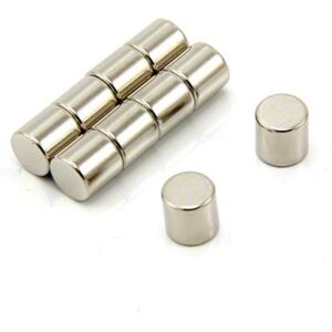 FIRST4MAGNETS N42 Neodymium Magnet for Arts, Crafts, Model Making, DIY, Hobbies, Office, and Home 8mm dia x 8mm thick 2.5kg Pull Pack of 10 FIRST4MAGNETS N42 Neodymium Magnet for Arts, Crafts, Model Making, DIY, Hobbies, Office, and Home 8mm dia x 8mm thick 2.5kg Pull Pack of 10