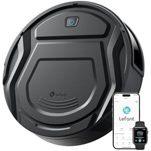 Lefant M210P Robot Vacuum Cleaner Black PreciSense Obstacle Avoidance, 2200Pa, Small Robot 7.8cm Thin 28cm DIA, 140 Mins Runtime, Self-Charging, for Pet Hair/Hard Floors Lefant M210P Robot Vacuum Cleaner Black PreciSense Obstacle Avoidance, 2200Pa, Small Robot 7.8cm Thin 28cm DIA, 140 Mins Runtime, Self-Charging, for Pet Hair/Hard Floors