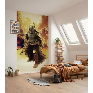 Komar Non-Woven Photo Wallpaper Star Wars Boba Fett Sneaking Up Size 150 x 250 cm Children's Wallpaper Komar Non-Woven Photo Wallpaper Star Wars Boba Fett Sneaking Up Size 150 x 250 cm Children's Wallpaper