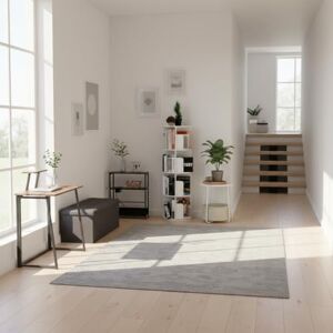 FurnitureR Modern Black Hallway Console Table with Power Outlet FurnitureR Modern Black Hallway Console Table with Power Outlet