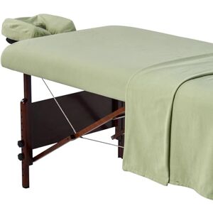 Master Massage Equipment Master Massage Deluxe Massage Table Cover Flannel Sheet Set, Lily Green, 3-Piece Master Massage Equipment Master Massage Deluxe Massage Table Cover Flannel Sheet Set, Lily Green, 3-Piece