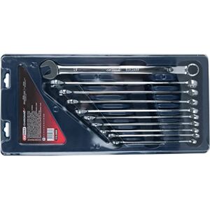 KS TOOLS 519.0660 10-19mm XL Chrome+ Combi Spanner Set (10 Pieces) KS TOOLS 519.0660 10-19mm XL Chrome+ Combi Spanner Set (10 Pieces)