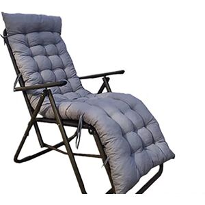WFRUEDWC Chair Cushion/Recliner Cushion/Pressure Hole Design Does Not Run Out Of Cotton Garden Patio Cushion Non-slip Straps Thick And Wear-resistant (Color : Gray, Size : 120 * 45cm) WFRUEDWC Chair Cushion/Recliner Cushion/Pressure Hole Design Does Not Run Out Of Cotton Garden Patio Cushion Non-slip Straps Thick And Wear-resistant (Color : Gray, Size : 120 * 45cm)