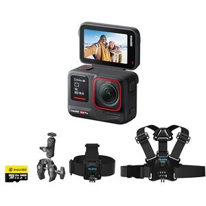 Insta360 Ace Pro 8K Action Camera MOTORBIKE/CYCLING Kit inc 64GB + Chest Strap + Head Strap + Super Clamp Insta360 Ace Pro 8K Action Camera MOTORBIKE/CYCLING Kit inc 64GB + Chest Strap + Head Strap + Super Clamp