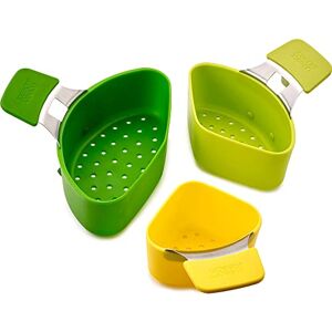 Joseph Joseph 40083 Nest Steaming Pod Set, 3-Piece Green Joseph Joseph 40083 Nest Steaming Pod Set, 3-Piece Green