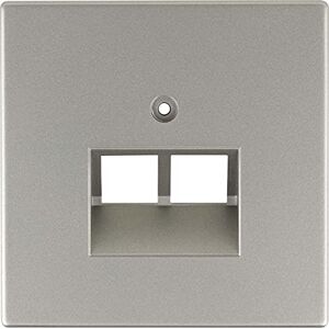 REV 0230822304 Futura Cover Cat6a Surface-Mounted Installation, Platinum, Platinum Colour, Netzwerk REV 0230822304 Futura Cover Cat6a Surface-Mounted Installation, Platinum, Platinum Colour, Netzwerk