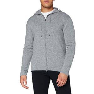 FALKE Hoodie-60110 Men's Hoodie Light Grey, X-Large FALKE Hoodie-60110 Men's Hoodie Light Grey, X-Large