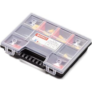 ERKO Professional cable lug set 32 pieces, insulated ring cable lugs 6 sizes, cross-section 4-6mm2, screw size M4/M5/M6/M8/M10/M12, manufactured according to German standard DIN 46234 ERKO Professional cable lug set 32 pieces, insulated ring cable lugs 6 sizes, cross-section 4-6mm2, screw size M4/M5/M6/M8/M10/M12, manufactured according to German standard DIN 46234