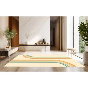 Viniliko , Printed Vinyl Rug, Non-Slip PVC for Kitchen or Living Room, Washable, Persephone 112 x 200 cm Viniliko , Printed Vinyl Rug, Non-Slip PVC for Kitchen or Living Room, Washable, Persephone 112 x 200 cm