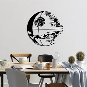 Hanah Home Stylish Black Decorative Metal Wall Accessory, 68 x 70 cm, 100% Metal, 1.5 mm Thick, Lightweight (0.61 kg) Perfect for Modern Home Decor Hanah Home Stylish Black Decorative Metal Wall Accessory, 68 x 70 cm, 100% Metal, 1.5 mm Thick, Lightweight (0.61 kg) Perfect for Modern Home Decor