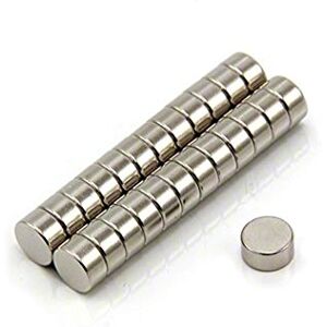 FIRST4MAGNETS N35 Neodymium Magnet for Arts, Crafts, Model Making, DIY, Hobbies, Office, and Home 6mm dia x 3mm thick 0.68kg Pull Pack of 50 FIRST4MAGNETS N35 Neodymium Magnet for Arts, Crafts, Model Making, DIY, Hobbies, Office, and Home 6mm dia x 3mm thick 0.68kg Pull Pack of 50