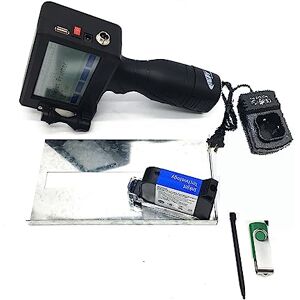 BASSFLY Handheld Inkjet Printer, Inkjet Printer 12.7mm Fast Drying 4.3 Inch Touch Screen QR Code/Label Printer Inkjet USB Handheld Inkjet Printer Printer for Label/Production Date/Barcode/QR Code ( Color : 1 BASSFLY Handheld Inkjet Printer, Inkjet Printer 12.7mm Fast Drying 4.3 Inch Touch Screen QR Code/Label Printer Inkjet USB Handheld Inkjet Printer Printer for Label/Production Date/Barcode/QR Code ( Color : 1