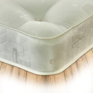 Starlight Beds Harmony Tufted Small Single Mattress. Dual Sided, Hand Tufted 8 Inch Deep Budget Sprung Small Single Mattress. Soft, White (2ft6 x 6ft3) Starlight Beds Harmony Tufted Small Single Mattress. Dual Sided, Hand Tufted 8 Inch Deep Budget Sprung Small Single Mattress. Soft, White (2ft6 x 6ft3)