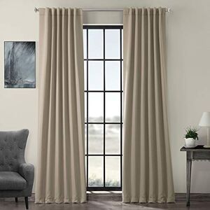 HPD Half Price Drapes Room Darkening Curtains 96 Inches Long for Bedroom & Living Room (1 Panel), 50 X 96, Classic Taupe HPD Half Price Drapes Room Darkening Curtains 96 Inches Long for Bedroom & Living Room (1 Panel), 50 X 96, Classic Taupe