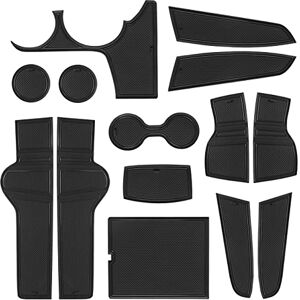 SENSHINE Customized Liners for Kia Sportage Accessories 2023 Hybrid Cup Holder Insert Liner Center Console Liner Glove Box Mats Inserts Non-Slip Mats Pad 14-PC Set (Black Trim) SENSHINE Customized Liners for Kia Sportage Accessories 2023 Hybrid Cup Holder Insert Liner Center Console Liner Glove Box Mats Inserts Non-Slip Mats Pad 14-PC Set (Black Trim)
