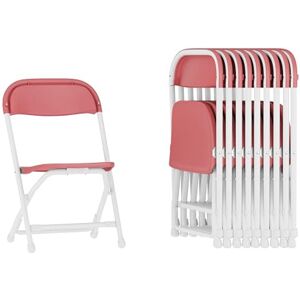 Flash Furniture Timmy 10 Pack Kids Burgundy Plastic Folding Chair Flash Furniture Timmy 10 Pack Kids Burgundy Plastic Folding Chair