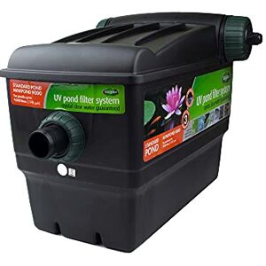 Blagdon 5W Mini-Pond 6-Stage Box Filter 9000 Litre Model with UV Clarifier Light, for Ponds up to 9,000 Litres Blagdon 5W Mini-Pond 6-Stage Box Filter 9000 Litre Model with UV Clarifier Light, for Ponds up to 9,000 Litres