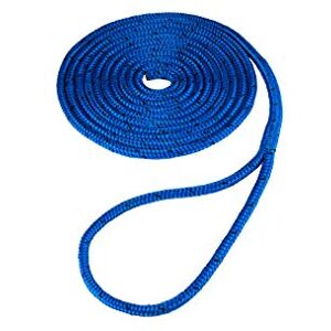 attwood 11750-7 Solid Braided Multifilament Polypropylene (MFP) Dock Line, 3/8-Inch, 15 Feet Long, Bare Ends, Blue attwood 11750-7 Solid Braided Multifilament Polypropylene (MFP) Dock Line, 3/8-Inch, 15 Feet Long, Bare Ends, Blue