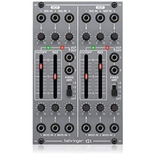 Behringer 121 DUAL VCF Legendary Analog Dual VCF Module for Eurorack Behringer 121 DUAL VCF Legendary Analog Dual VCF Module for Eurorack