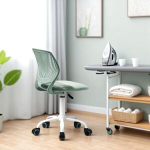 FurnitureR Cactus Green Ironing Chair,Ergonomic Backrest,Comfortable and Flexible Five Rollers,Free Movement During Ironing,Simple and Stylish Design,Suitable for Ironing Rooms FurnitureR Cactus Green Ironing Chair,Ergonomic Backrest,Comfortable and Flexible Five Rollers,Free Movement During Ironing,Simple and Stylish Design,Suitable for Ironing Rooms