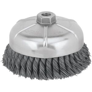 DeWalt Wire Cup Brush, Knotted, 6-Inch (DW4917) DeWalt Wire Cup Brush, Knotted, 6-Inch (DW4917)