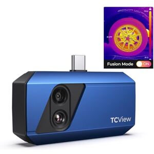 TOPDON TC001 Plus Thermal Camera for Android, 256 x 192 IR High Resolution with Visual Camera, -20~550°C Temp Range, 25Hz Refresh Rate, Dual-lens Thermal Imaging Camera for Smartphones, Tablets, PC TOPDON TC001 Plus Thermal Camera for Android, 256 x 192 IR High Resolution with Visual Camera, -20~550°C Temp Range, 25Hz Refresh Rate, Dual-lens Thermal Imaging Camera for Smartphones, Tablets, PC