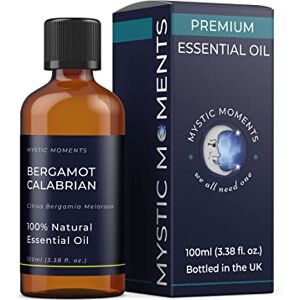 Mystic Moments Bergamot Calabrian Essential Oil 100ml Citrus Bergamia Melarosa Cold Pressed from Fruit Peel Sweet Spicy Citrus Scent Aromatherapy Top Note Italy Origin Vegan GMO Free Mystic Moments Bergamot Calabrian Essential Oil 100ml Citrus Bergamia Melarosa Cold Pressed from Fruit Peel Sweet Spicy Citrus Scent Aromatherapy Top Note Italy Origin Vegan GMO Free
