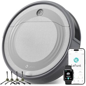 Lefant M310 Robot Vacuum Cleaner, 4500Pa Powerful Suction, Slim 7.9cm Height, 28cm Compact Size, Self-Charging, 2.4G Wi-Fi/App/Alexa Control, Ideal for Pet Hair, Hard Floors and Low-Pile Carpets Lefant M310 Robot Vacuum Cleaner, 4500Pa Powerful Suction, Slim 7.9cm Height, 28cm Compact Size, Self-Charging, 2.4G Wi-Fi/App/Alexa Control, Ideal for Pet Hair, Hard Floors and Low-Pile Carpets