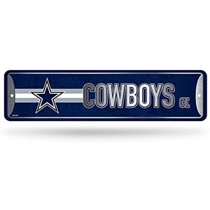 Rico Industries NFL Los Angeles Rams Home Décor Metal Street Sign (4" x 15") Great for Home, Office, Bedroom, & Man Cave Made Rico Industries NFL Los Angeles Rams Home Décor Metal Street Sign (4" x 15") Great for Home, Office, Bedroom, & Man Cave Made